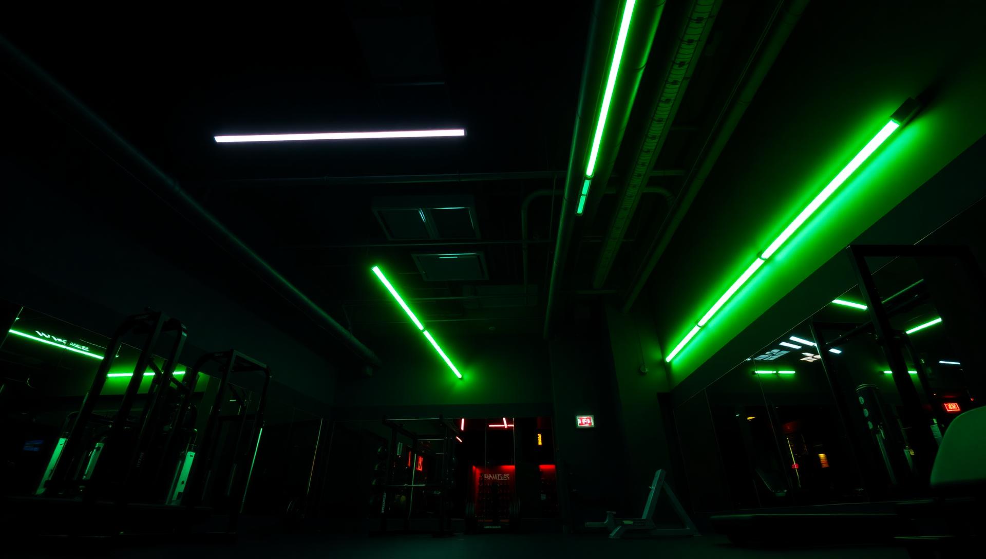 Interior moderno do EASYSTATION GYM